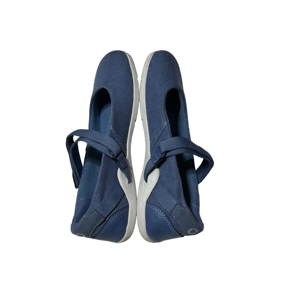 Xero Shoes Cassie Mary Jane Flats Denim Blue Hemp Minimalist Barefoot Womens 6 - Picture 3 of 5